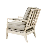 light grey/antique cream-25.5"w x 32"d x 35.75"h 300lbs