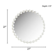 white-36" dia,white-27" dia