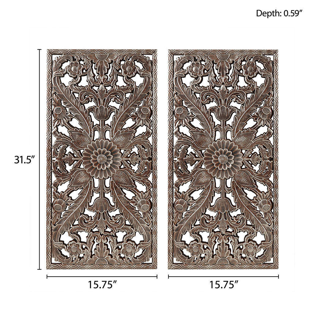 bronze-15.75"w x 31.5"h x 0.59"d (2)