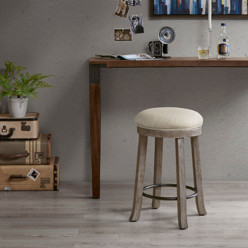 cream/reclaimed grey-dia19.25" x 25.5"h 16"w x 16"d x 25.5"h 3"t 1.5"w x 1.63"d 20.25" 6.5"h 300 lbs