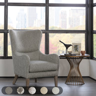 grey-27.5"w x 34.5"d x 41.625"h
