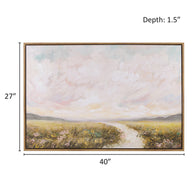 green multi-40"w x 27"h x 1.5"d 38.5"w x 25.5"h