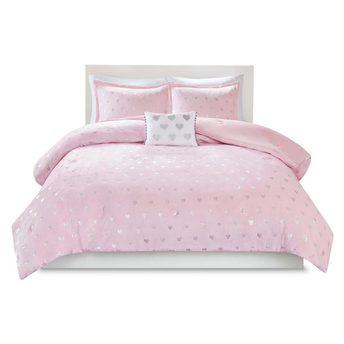 pink/silver-twin/twin xl,pink/silver-full/queen
