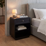 black satin-24"w x 16"d x 28"h