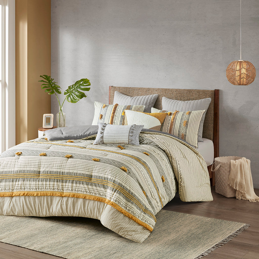 gray/yellow-full/queen,gray/yellow-king/cal king