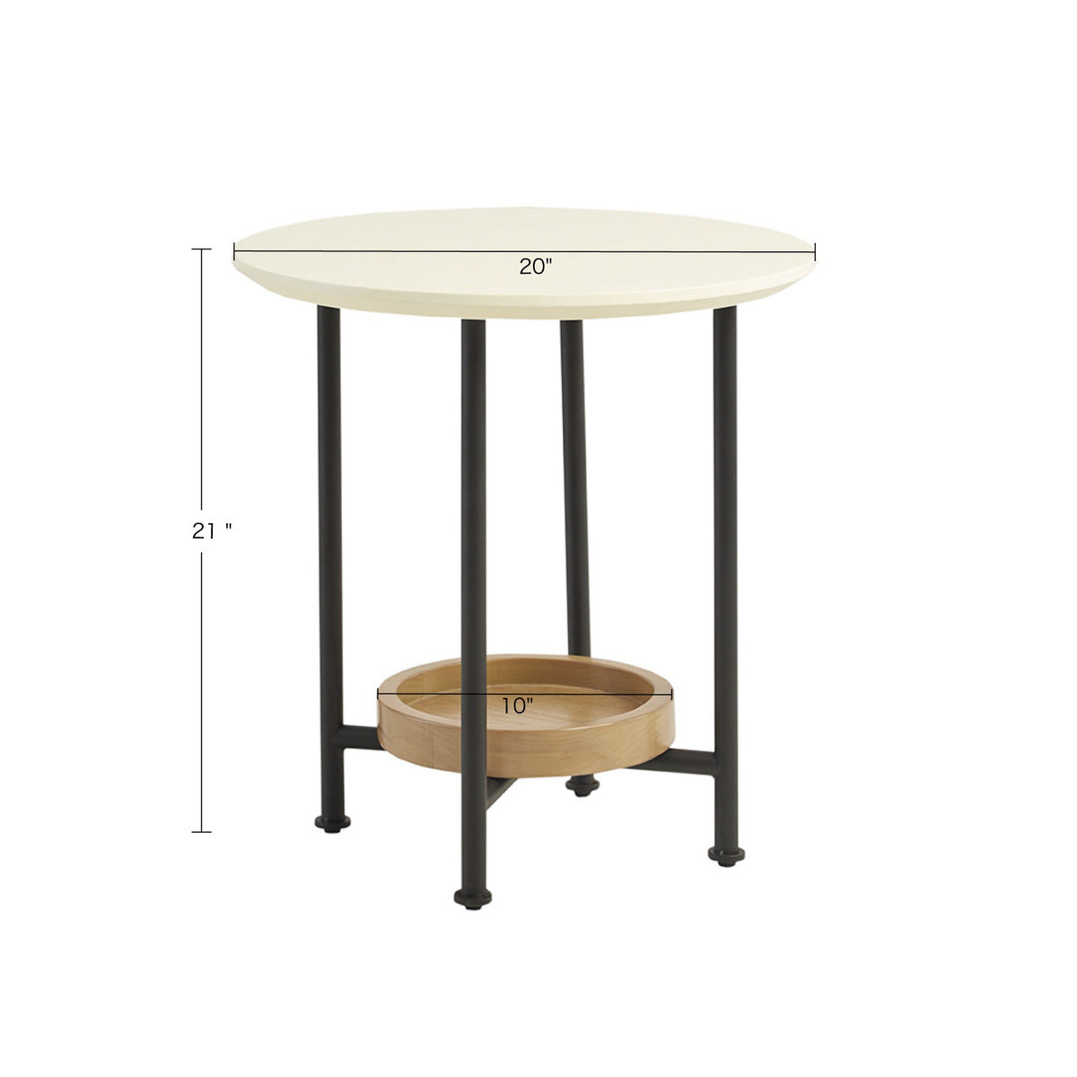 white/natural-20"w x 20"d x 21"h 20"w x 20"d x 1"t dia.0.79" x 20"h 20" 10"w x 10"d x 1.75"t 10"w x 10"d x 1.75"t 85lbs