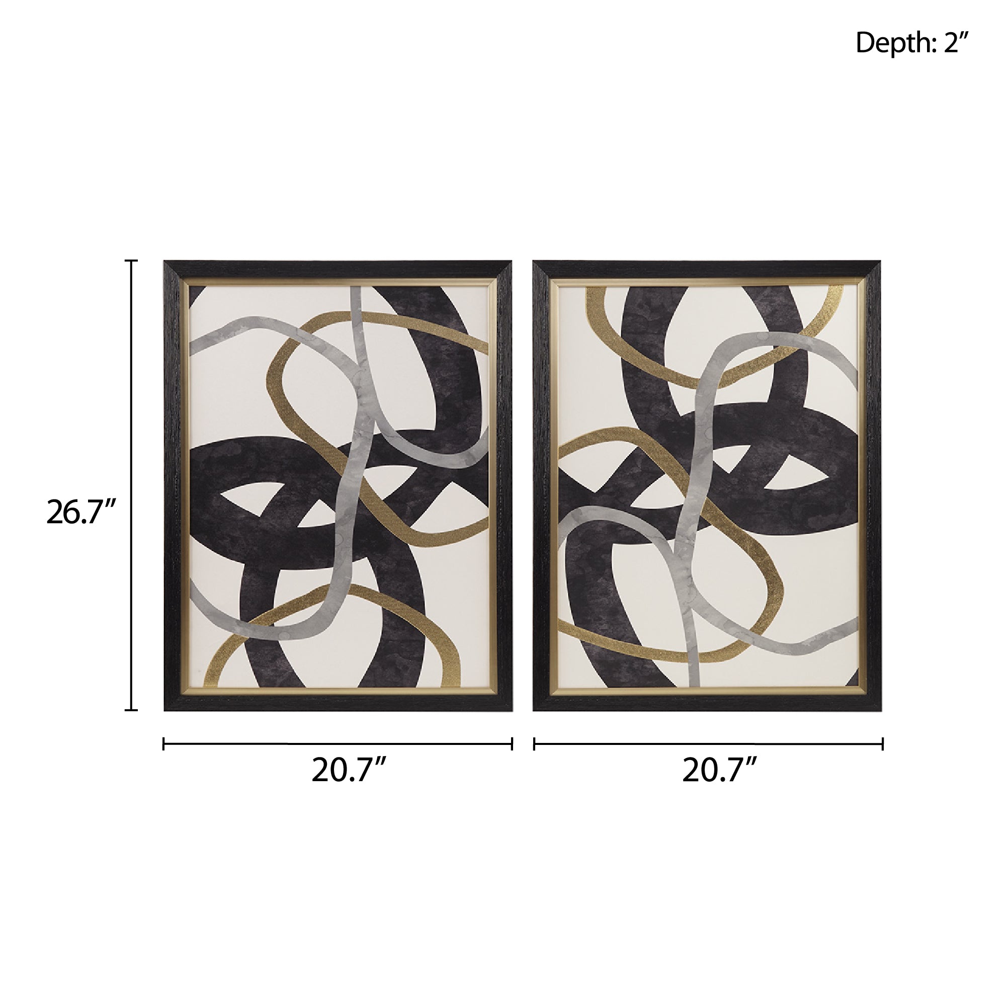 black-20.7"w x 26.7"h x 2"d (2)