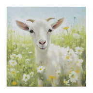 goat/green-16"w x 16"h x 1"d