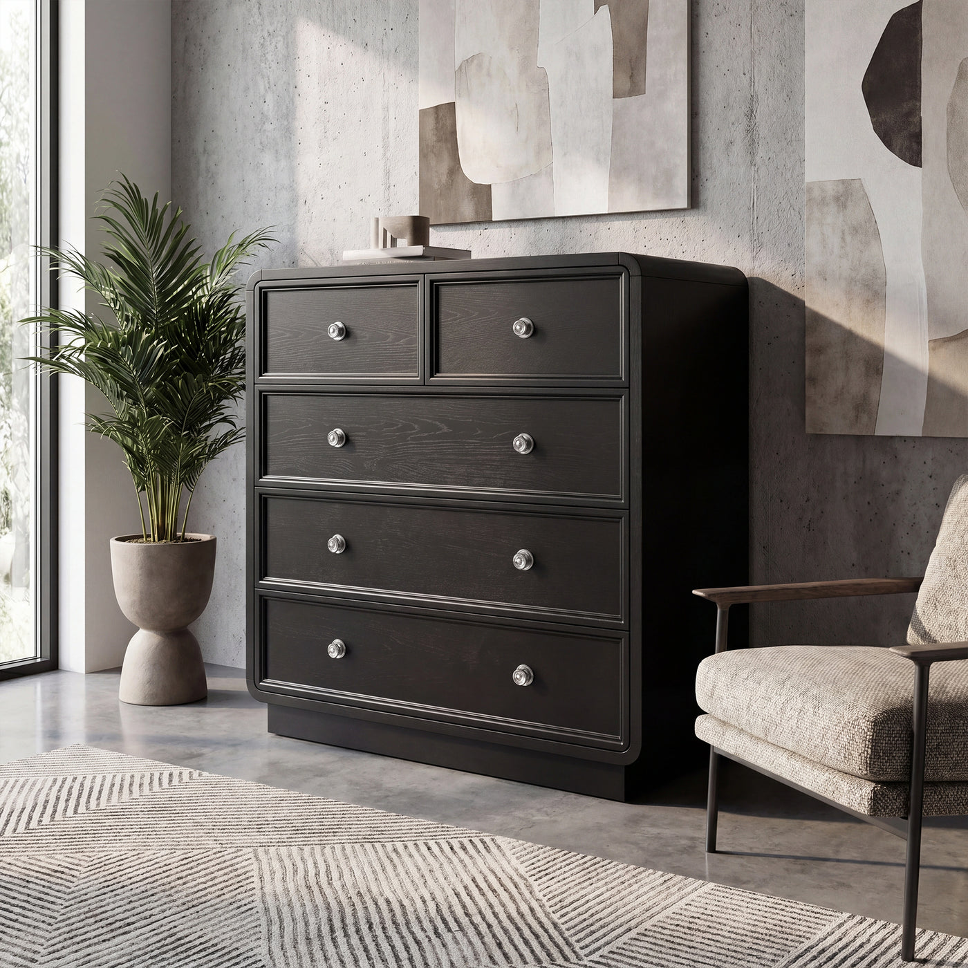 black satin-42"w x 20"d x 42"h