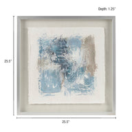 blue-25.50"w x 25.50"h x 1.25"d 19.75"w x 19.75"h