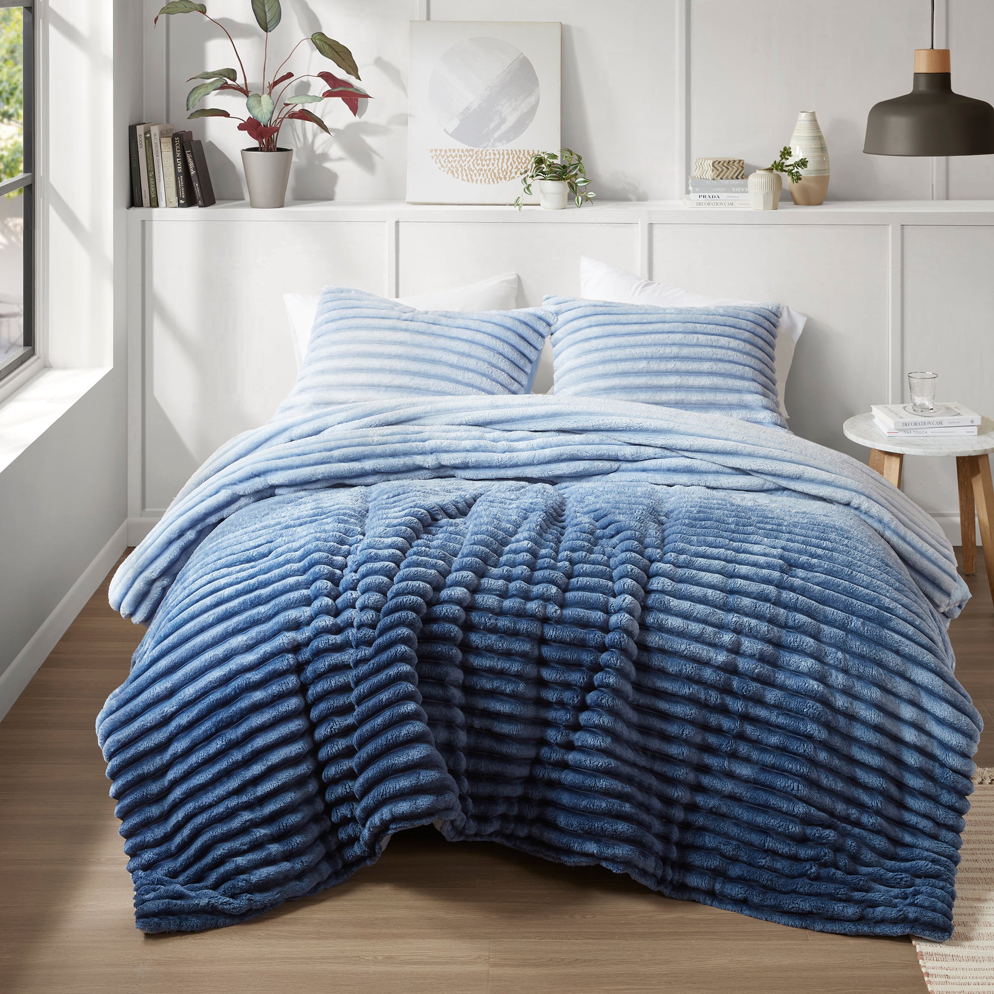 blue ombre-twin/twin xl,blue ombre-full/queen,blue ombre-king/cal king