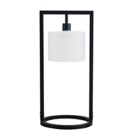 black base/frosted shade-11.25" dia x 24"h 7.75" dia x 6"h 1.5" dia x 2.5"h 72"l