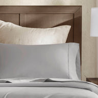 grey-standard sham,grey-king sham