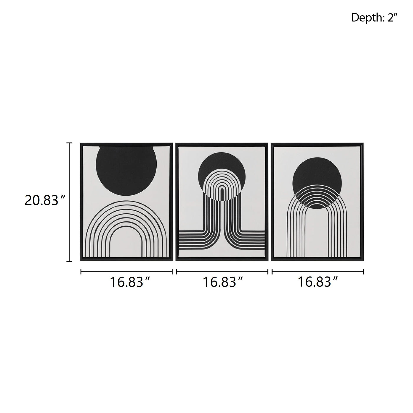 black/taupe-16.83"w x 20.83"h x 2"d (3)