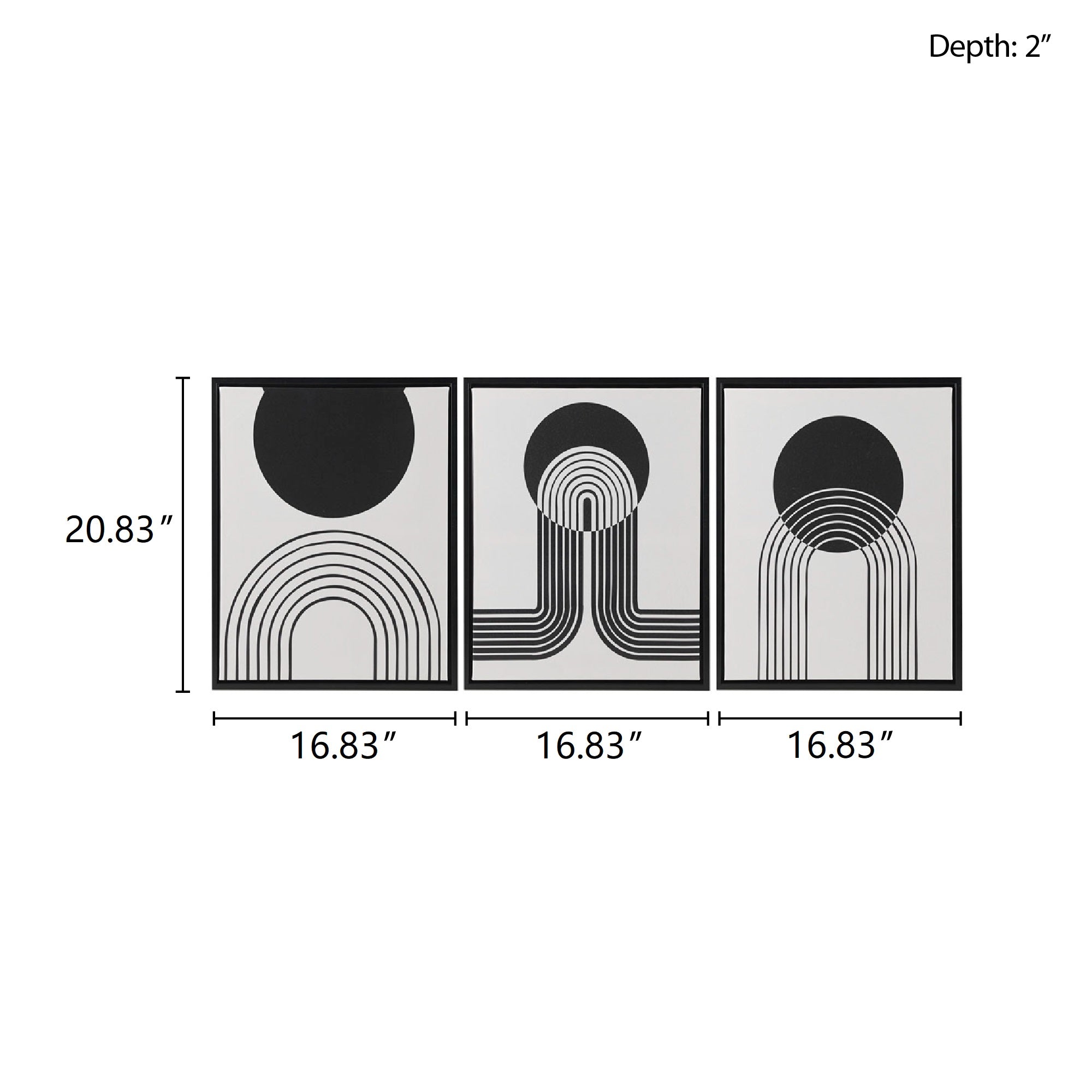 black/taupe-16.83"w x 20.83"h x 2"d (3)