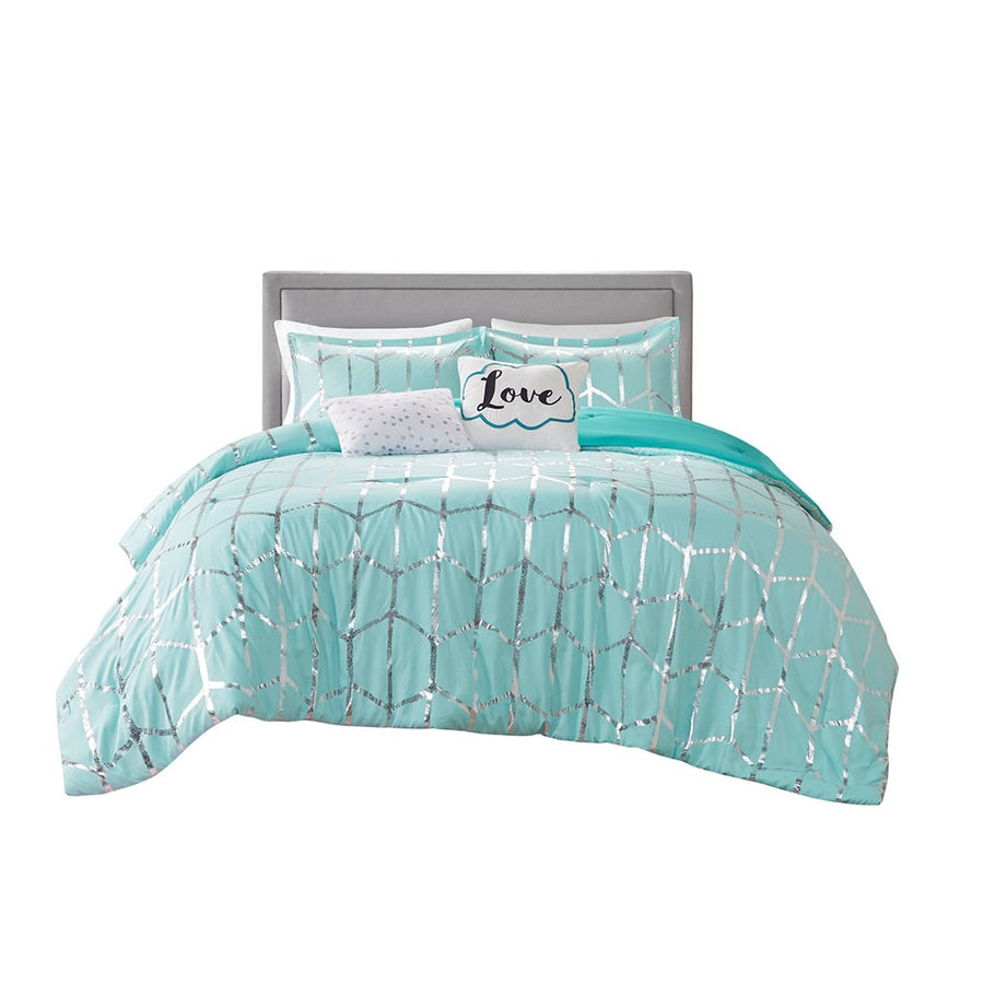 aqua/silver-twin/twin xl,aqua/silver-full/queen,aqua/silver-king/cal king
