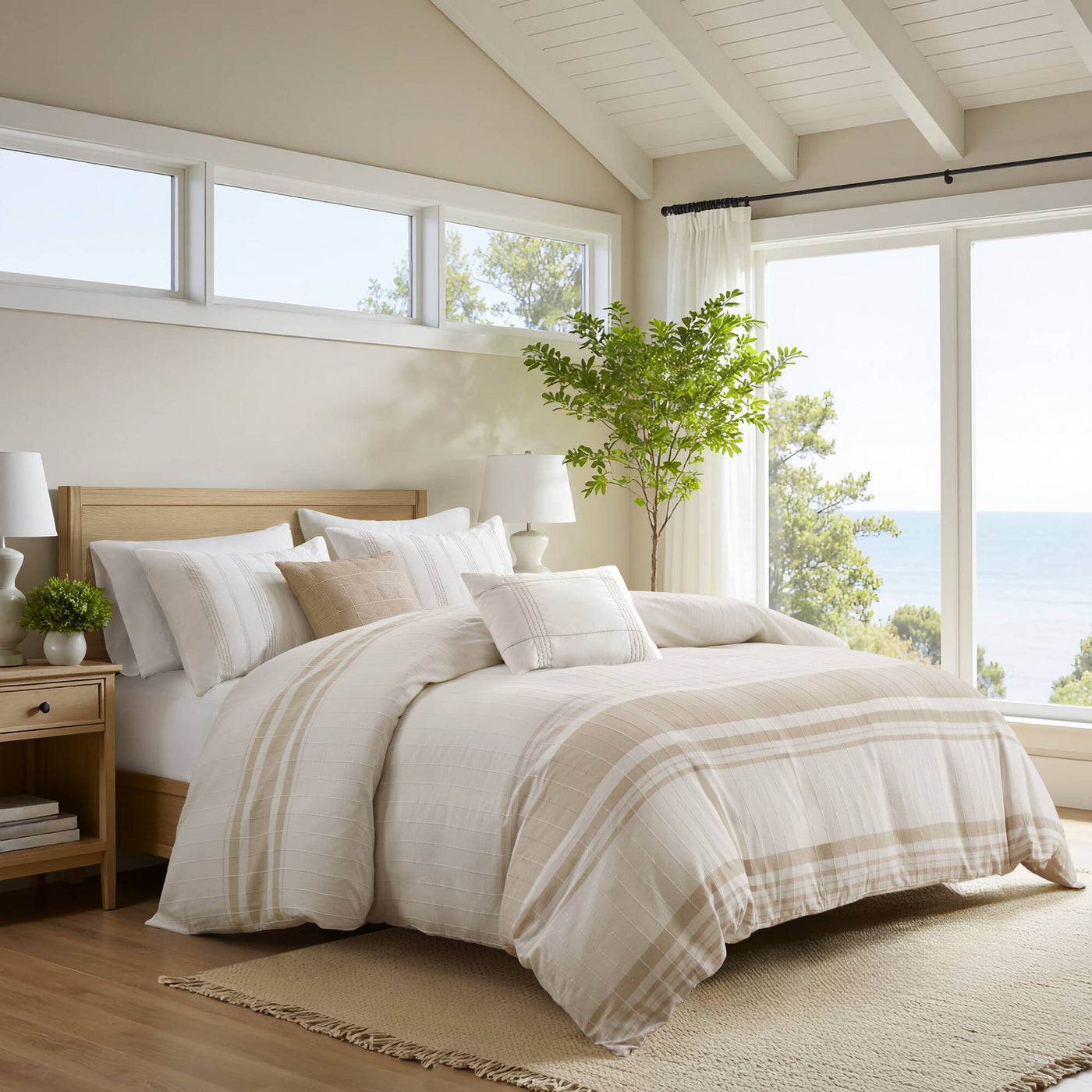 ivory/taupe-full/queen,ivory/taupe-king/cal king