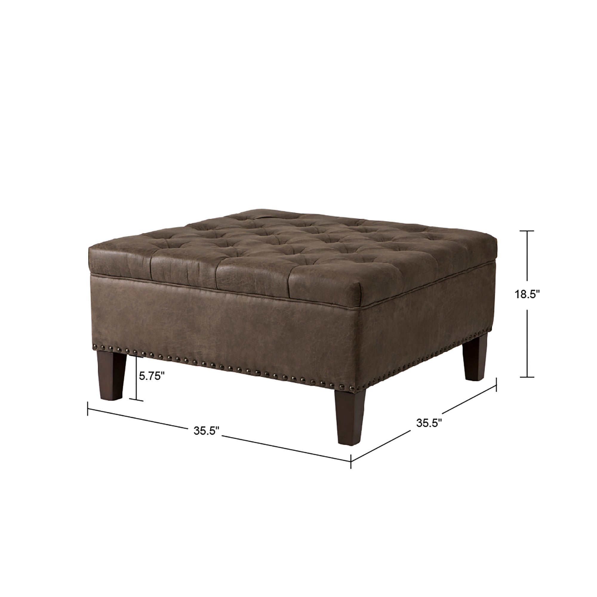 brown-35.5"w x 35.5"d x 18.5"h 300lbs,brown-35.5"w x 35.5"d x 18.5"h 35.5"w x 35.5"d x 18.5"h 4.5" 2.36"w x 2.36"d 1.968"w x 1.968"d 5.9" 300 lb