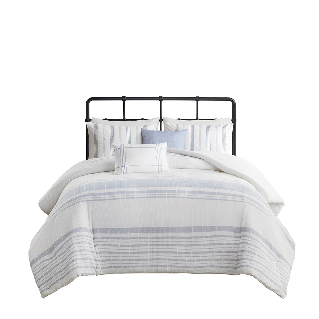 white/blue-full/queen,white/blue-king/cal king