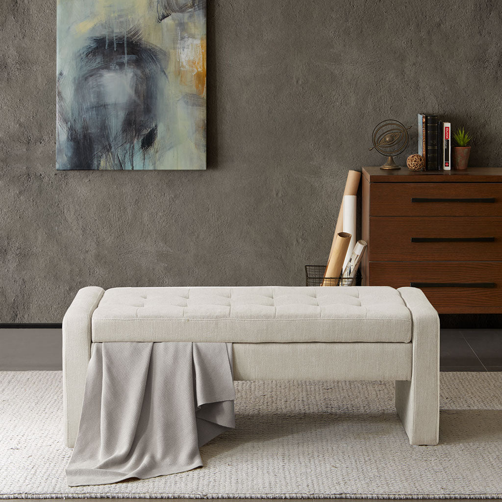 cream-50.5"w x 18.5"d x 18.5"h 41.5"w x 14.5"d x 5"h 18.5" 41.5” 18.5" 9" 300 lbs