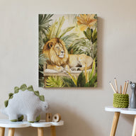 lion green multi-16"w x 20"h x 1"d