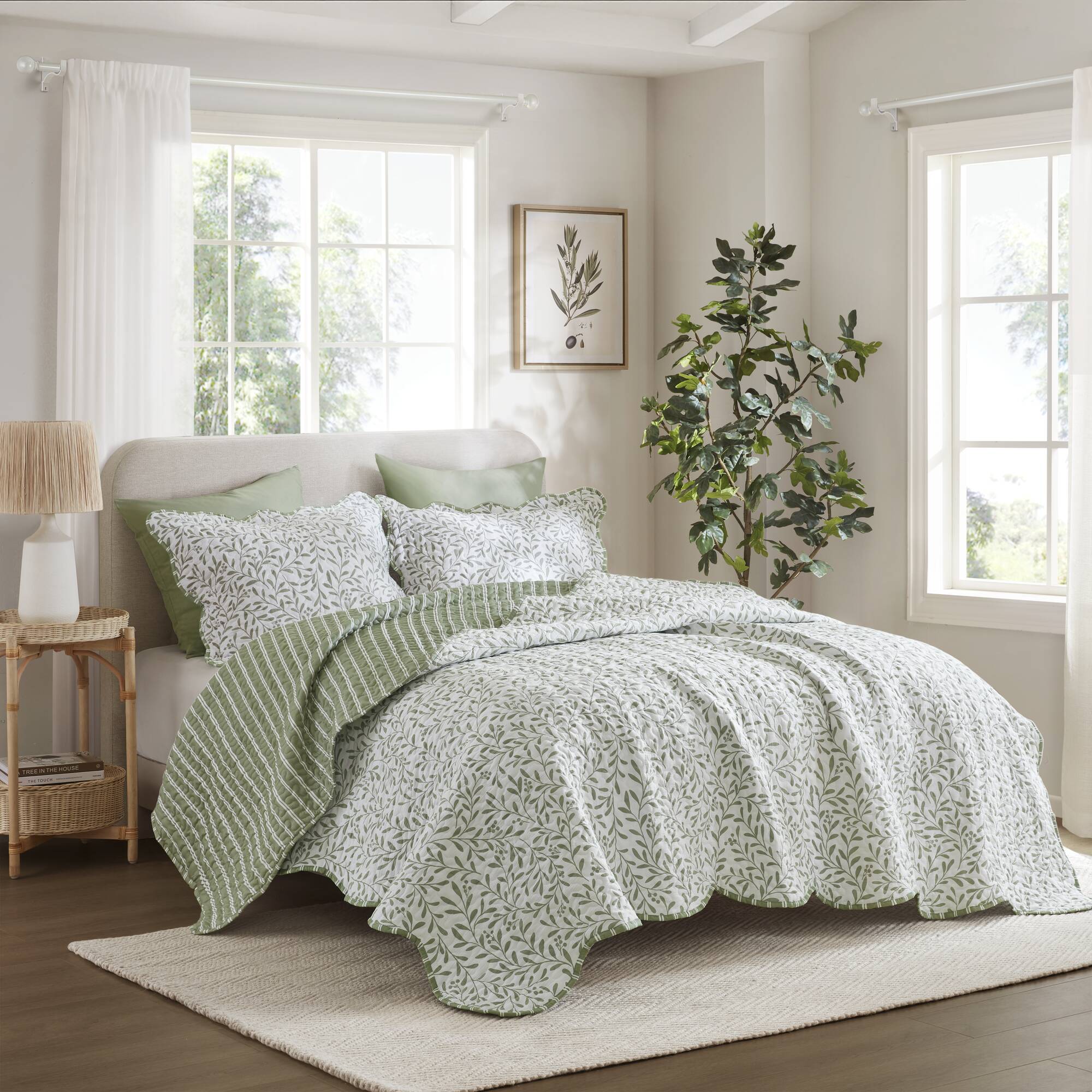 sage green-king,sage green-full/queen